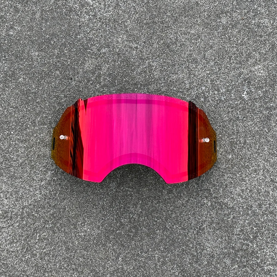 Verre Masque MX Elite — Miroir rouge