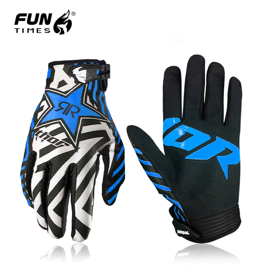 Gants MX Race — Bleu