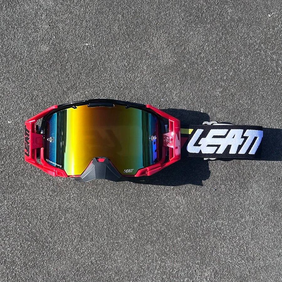 Pack Vision — Rouge / noir / verre miroir doré