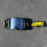 Pack Vision — Noir / jaune fluo / verre miroir bleu