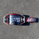 Pack Vision — Rouge / blanc camo / verre transparent