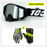 Pack Masque + Gants — masque MX + gants MX Race